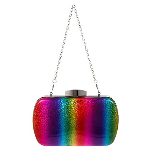 Pochette de soirée dégradé de couleurs femme sac compact élégant COLLBATH