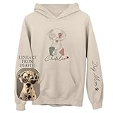 CHIARA CONTI11 Personalized Hoodie With Pet Face Photo, Dog Mama Hoodie, Dog Mom Sweatshirt, Custom Sweatshirt 7