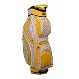 LilyBeth GOLF Cart Bag, Yellow Bumble Bee