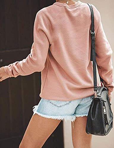 Egelexy Mama Sweatshirt Women Leopard Print Embroidery Mom Life Pullover Top Casual Long Sleeve Blouse Tee #TOP3