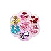 Zeayebsr 7 paia di orecchini a clip per ragazza orecchini a clip set di orecchini per bambini clip per vestire accessori per gioielli orecchini per ragazze da con 1 scatola trasparente