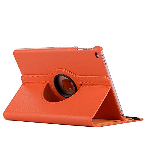 Funda de Piel con rotación de 360 Grados para iPad Air 1 Air 2 5 6 para iPad 9.7 2017 2018