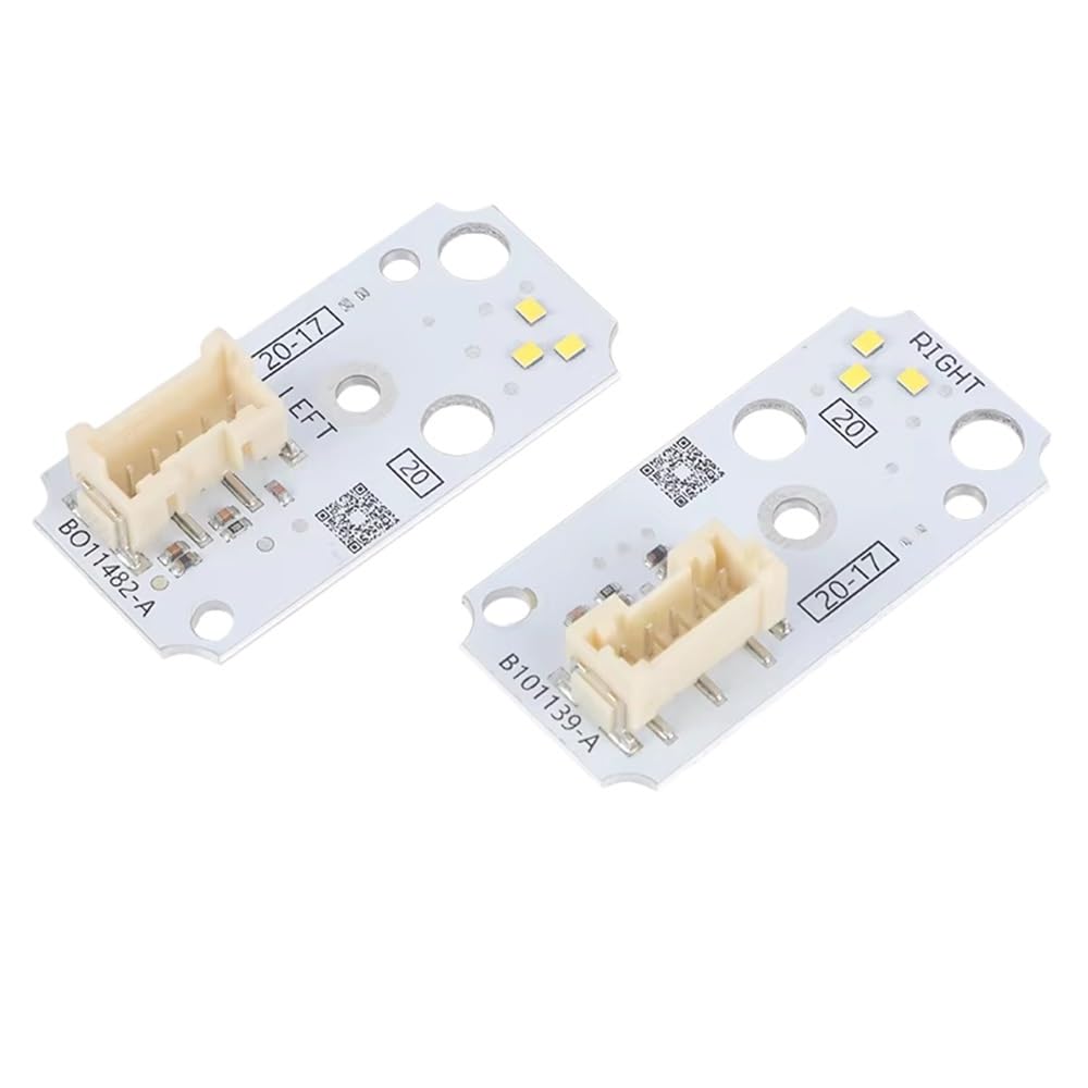 Lighting Driver DRL LED Boards for A3 S3 8V 2016–2020 Xenon Headlight Daytime Running Light 8V0998473 8V0998474(2pcs Yellow)