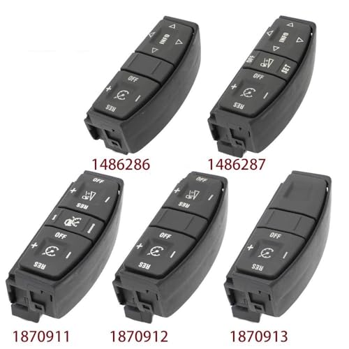 Module de volant Scania 1870912 pour commande de vitesse et téléphone - 3