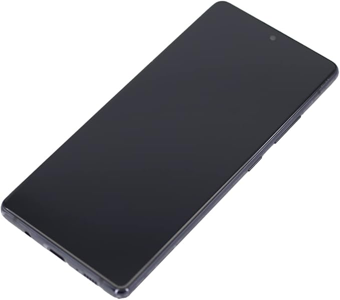 ocestore a716 screen replacement lcd display touch screen digitizer assembly with frame compatible with galaxy a71 5g a716 black