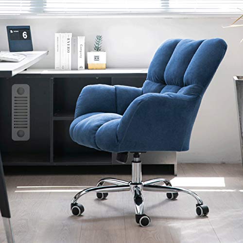 Chaise de bureau ergonomique grise avec support lombaire réglable pour ordinateur - 5