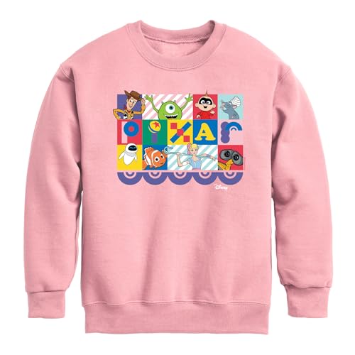 Disney - Pixar - Pixar Block - Toddler & Youth Crewneck Fleece Sweatshirt