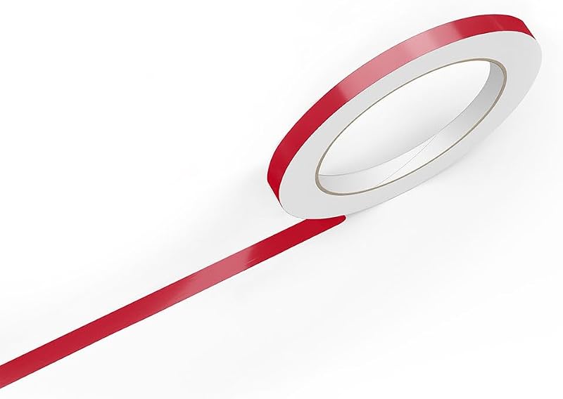 Fita de Pinstriping em Vinil 3M 50 Vermelho Escuro 0,635 cm x 45,72 m Rvinyl – 1 rolo