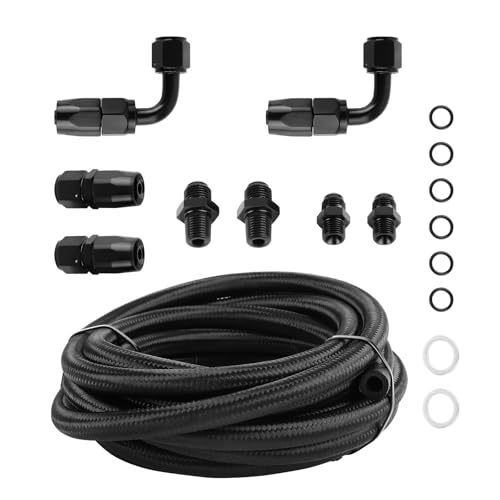 Image of 15FT 6AN Automatic Transmission Cooler Line Kit for 4L60E 4L65E Transmisson