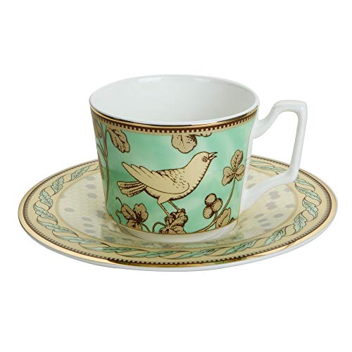 Tasse et soucoupe 180 ml en céramique le cadeau idéal pour thé - 2