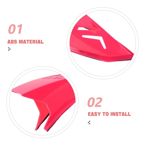 Cuernos decorativos para casco de moto punk Cabilock de dos piezas 3