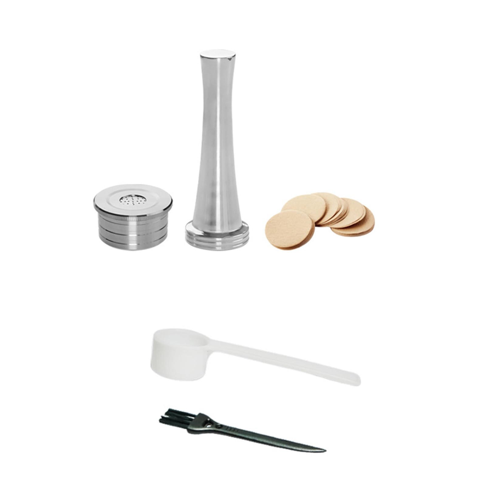 Tsophreniq Refillable Metal Filter Basket Replacement for NDIQ7323 Coffee Maker, Dishwasher Safe Steel Accessories Coffee Filter Refillable Basket