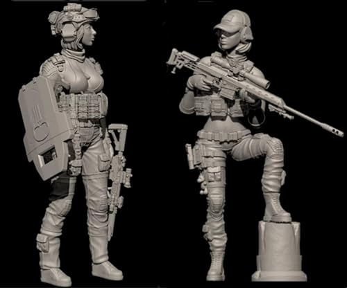 Figurines commando américain 1/35 maquette résine à monter