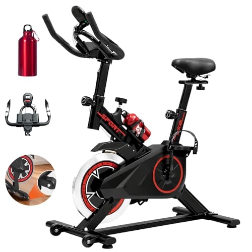 Bicicleta Ergométrica Bike Spinning para Treino em Casa e Academia, Silenciosa, Ajustáv... Bicicleta Ergométrica Bike Spinning para Treino em Casa e Academia, Silenciosa, Ajustáv...