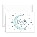 Canopy Street Starry Delight Thank You Cards / 24 Baby Shower Thank You Cards / 6 Night Sky Appreciation Greeting Card Designs / 3 1/2