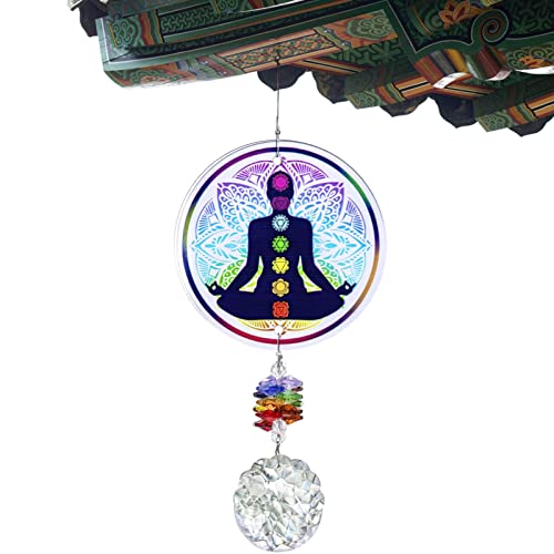 Apanhadores de Sol com Cristais - Sun Catcher Crystal Ball Rainbow Maker Janela Pingente Pendurados