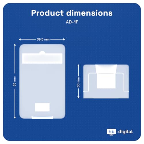 HB-DIGITAL Anschlussbox 1 Stück 1-Port CAT 7 mit Keystone Modul – Aufputz Netzwerkdose Anschlussdose Datendose Netzwerkbuchse RJ45 STP geschirmt 10Gbit/s - Weiss
