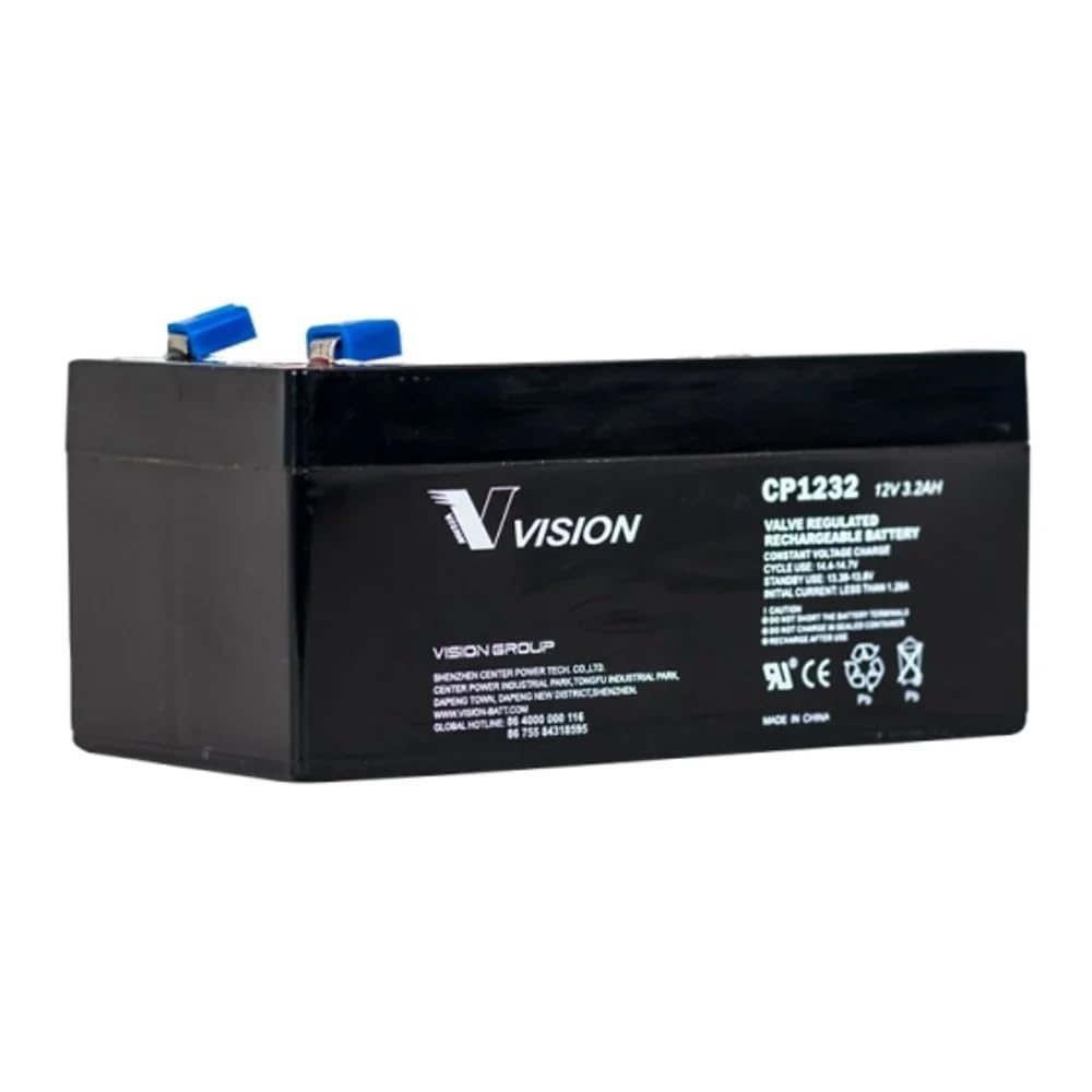Vision 12V 3.2ah CP1232 Sealed Lead Acid Batteries-image-25