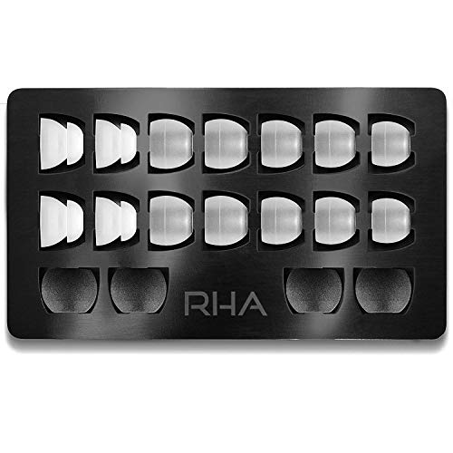Image of RHA T20i: High Fidelity Noise Isolating DualCoil In-Ear Headphones With Remote & Microphone - Black