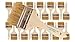 Pro Grade - Chip Paint Brushes - 24 Ea 3 Inch Chip Paint Brush
