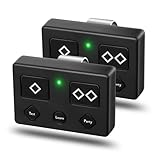 2 for Ghost Controls Gate Opener Remote Automatic Premium 5-Button Transmitter for Model AXS1,AXP1,AXR1
