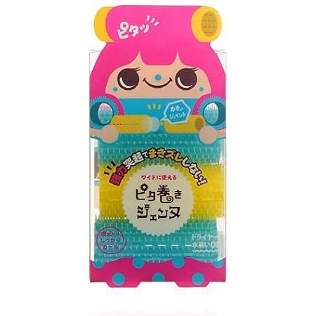 Amazon ラッキーウィンク ピタ巻きジェンヌ35mm 3p ジョイント付き ラッキーウィンク 手巻きカーラー 通販