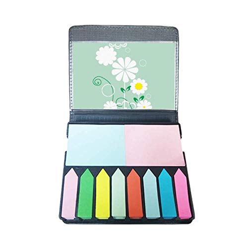 Autocollants marque-page pétales de fleurs vertes pour scrapbooking