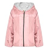 A2Z 4 Kids Girls Boys Raincoats Jackets Kids Lightweight Kag Mac- Raincoat Jacket 449 Baby Pink 9-10