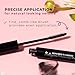 Honeybee Gardens Bellissima Volumizing Mascara, Black Lace, Lightweight Bold Lashes, Non-Smudging, Vegan, Gluten-Free, Cruelty-Free, 0.13 oz
