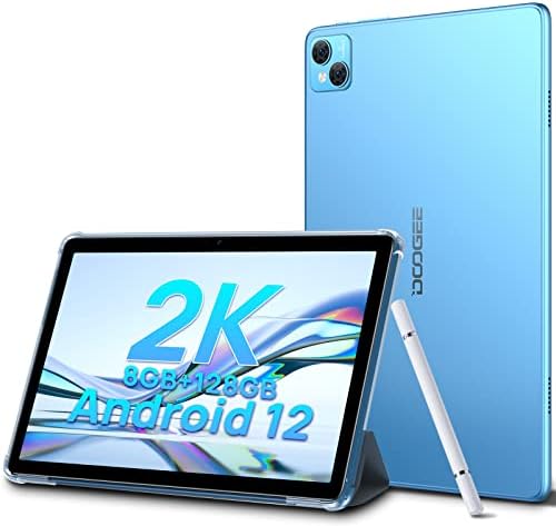 DOOGEE Tablet Android 12 T10, 15GB RAM+128GB ROM(TF 1TB), 10.1 Pollici, Octa-Core, 8300mAh, Dual 4G LTE/SIM,13MP+8MP Camera,TÜV Rheinland Protezione Occhi, 2 Speaker/GPS/Type-C/Metallo