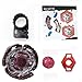 Battling Top Toys - Bay Burst Stater Spinning Top Booster Astro S Pegasus 105RF Bey Battle Metal Fusion with Black LL2 Launcher Set (Astro S Pegasus)