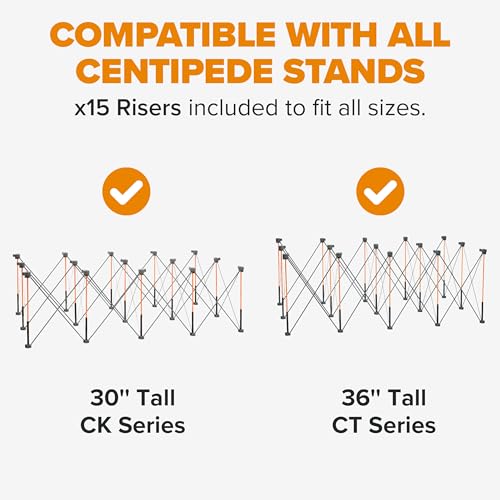 Image of Bora Centipede Riser Set 15 Piece for CK15S CT15 Adds 6in Height
