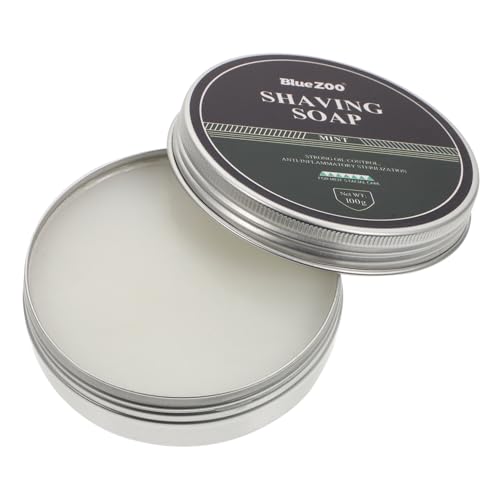 NOLITOY Crema De Afeitar Barba Hombres Cuenco Para Brocha De Afeitar Jabón De Afeitar Cuidado De La Cara Del Hombre Crema Natural Crema Para Afeitar La Barba Crema De Cuidado Facial Pegar