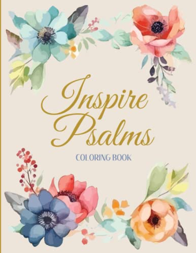 Inspire Psalms Coloring Book