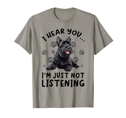 Scottish Terrier Dog Breed Ti sento... non lo sono Maglietta