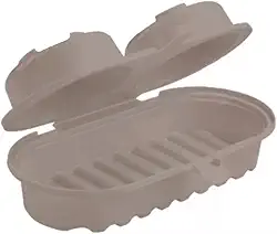 Omeleteira Forma de Ovos Para Micro-ondas Pratica Plasvale