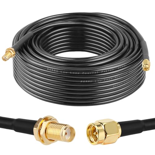 Cable SMA macho a hembra de baja pérdida RG58 extensión de 75 pies para señal 4G
