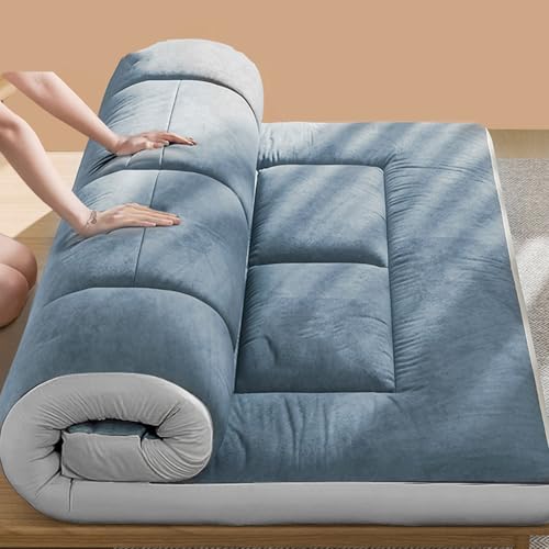 Futon japones,futon plegable,tatami,bed,cama camping,colchon plegable suelo,colchón enrollable,colchon plegable lidl,colchonetas para dormir,colchón camping,colchoneta tumbona(A,90*190*6cm/35*74*2.3in