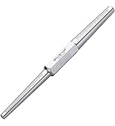 Splenor Tools 13" Solid Steel Un-grooved Ring Mandrel - for Measuring & Forming Rings - Jewelry M...