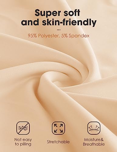 MANCYFIT Women's Full Slips Dress Tube Top Strapless Slips for Under Dresses Invisible Straps2