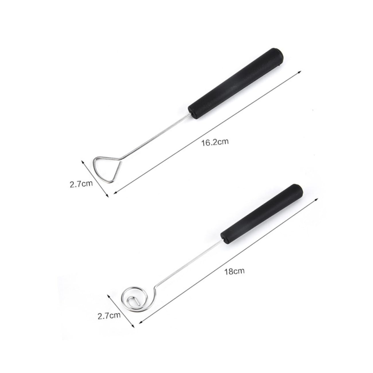 SOLUSTRE 6Pcs Stainless Steel Chocolate Dipping Fork Fondue Decorating Tools for DIY Candy Fruit and Cake Easy to Use and Clean for Parties and Special Occasions