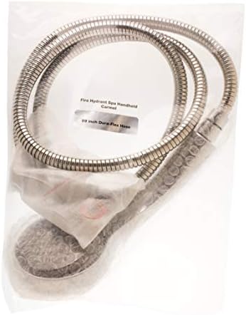 Miniatura 4 de Cabezal de rociado de lluvia de mano con manguera de 59 pulgadas