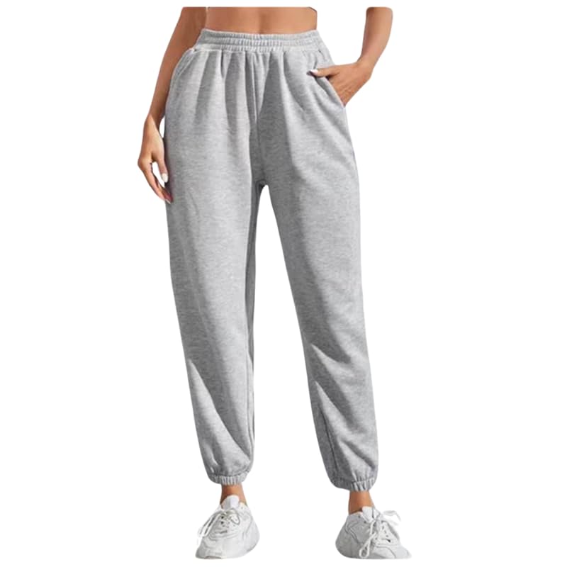 Cotton Blend Track Pants – Women’s Joggers for Yoga, Gym-image-0
