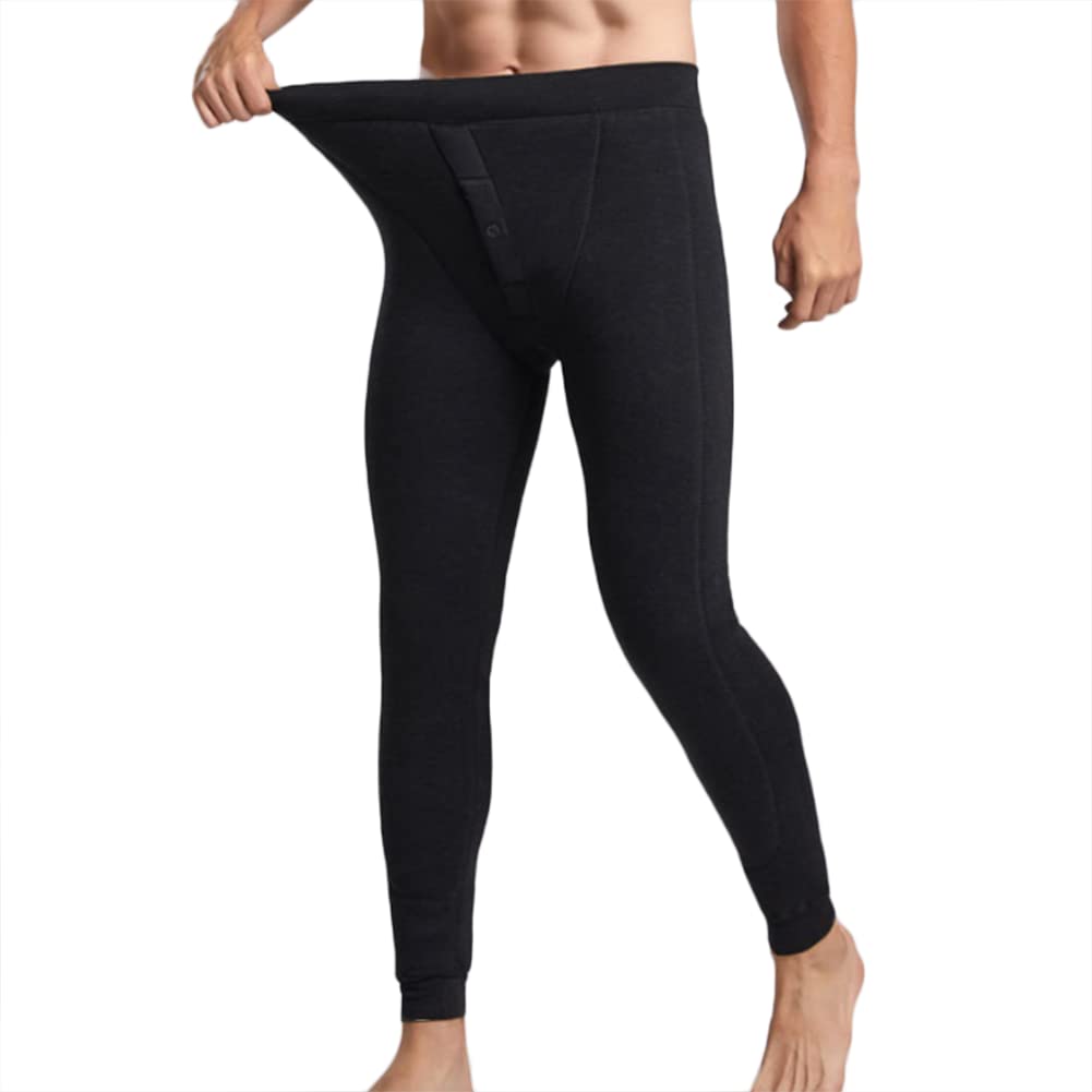 Pantaloni Termici Sportivi Strato Base Biancheria Intima Leggings Calzamaglia Uomo Invernale Abbigliamento Intimo Termico XXL-5XL
