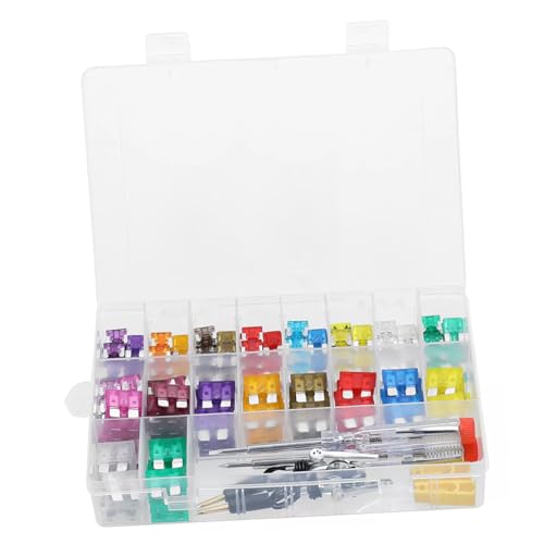 Complete Car Kit 300 piezas fusibles automotrices resistente a alta temperatura incluyendo para camiones y barcos miniatura 1