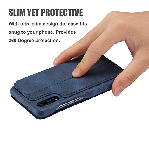 QLTYPRI Custodia per Huawei P20 Pro Vintage Slim