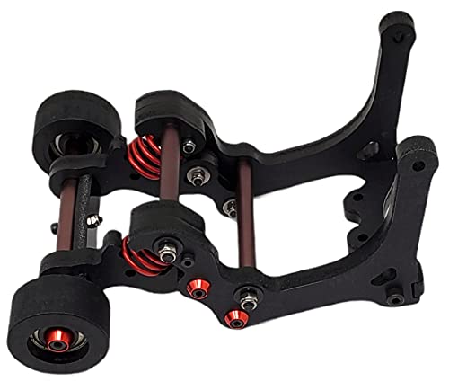 NHX RC Heavy Duty Wheelie Bar Black : X-MAXX 6S/8S