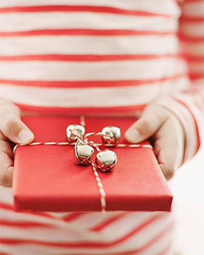 Pack Of 200, 1/2" Inch Christmas Jingle Bells, Craft Bells For Wreath, Holiday Home Decor, Jewelry Making And Christmas Decoration (Gold) #TOP3