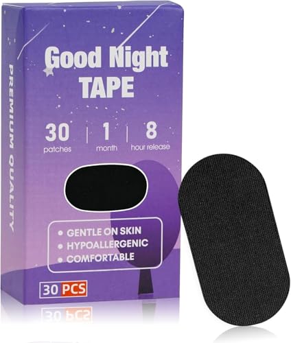 Dufuso Cinta Bucal para Dormir, 90 Piezas Anti Ronquidos Tiras Bucales Antirronquidos, Mouth Tape for Sleeping, Desarrolla el Hábito de la Respiración Nasal, Mejore la Calidad del Sueño