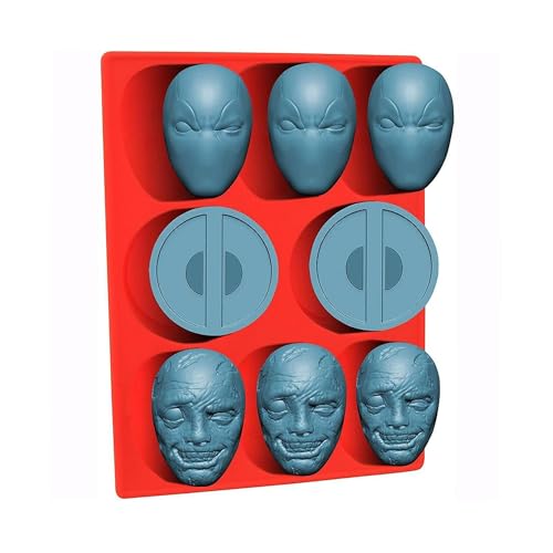 Molde de silicona Deadpool Marvel miniatura 3